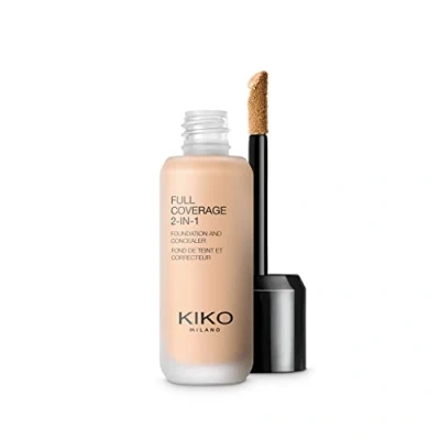 Bild av KIKO Milano Full Coverage 2 In 1 Foundation &amp; Concealer N15 Neutral, I Och Concealer, Hög Täckning