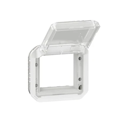 Bild av PLEXO55 Mosaic adaptor transparent 2 modul hvid