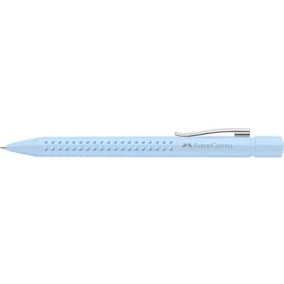 Bild av FABER CASTELL 243916 kulspetspenna Grip sky blå, med utbytbar XB gruva, dokumentäkta, 1 styck