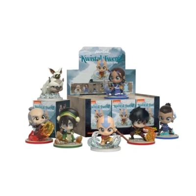 Bild av Mighty Jaxx Kwistal Fwenz x Avatar: The Last Airbender förseglad bricka med 6 Innehåller inga dubbletter Blind Box Leksaksslarfigurer