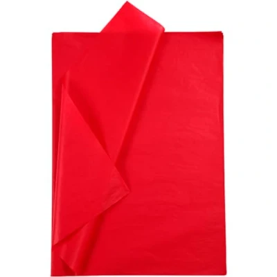 Bild av Creativ Company Tissue paper Red 10 Sheets 14 gr 50x70cm