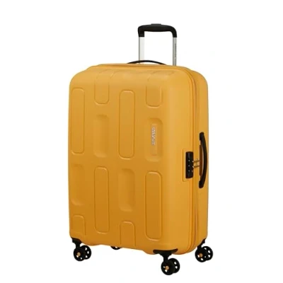 Bild av Amerikansk turist ellipso spinner M, resväska, 68 cm, 64 l, gul (banankräm)