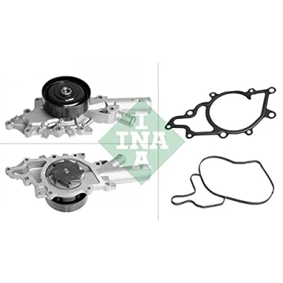 Bild av INA 538 0200 10 Pompe à eau avec poulie pour système dentrainement courroie trapézoïdale nervures MERCEDES BENZ: Classe E Berline, Break
