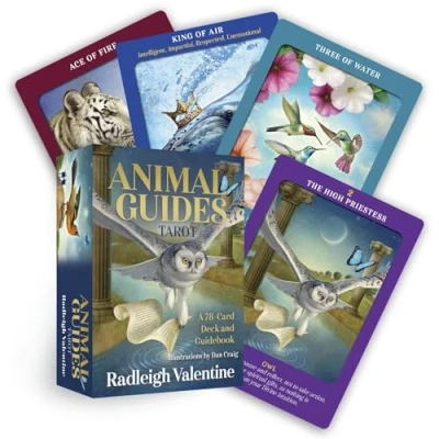 Bild av Animal Guides Tarot: A 78 Card Deck and Guidebook