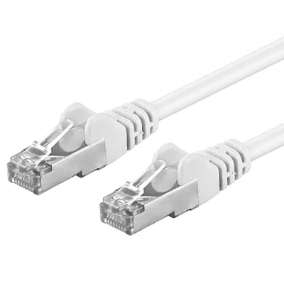 Bild av PremiumCord Patchkabel CAT6a S FTP, RJ45 RJ45, AWG 26/7 2 m färg vit