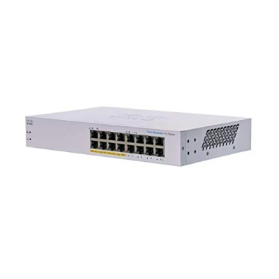 Bild av Cisco Business CBS110 16PP D ohanterad omkopplare 16 Port GE Delvis PoE Begränsat livstidsskydd (CBS110 D)