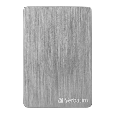 Bild av Verbatim Store &#039;n&#039; Go ALU Slim, 1 TB, Space Grey, extern hårddisk, USB 3.2 GEN 1, hårddisk aluminium, för Windows &amp; Mac OS X, bärbar