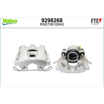 Bild av FTE 9298268 Étrier de frein gris Fonte Essieu avant gauche sans fixation AUDI: A4 B8 Berline, Avant, A5 Coupe