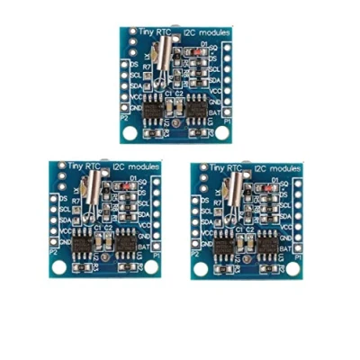 Bild av DollaTek 3st Tiny RTC I2C DS1307 AT24C32 Realtidsklockmodul för Arduino AVR PIC 51 ARM
