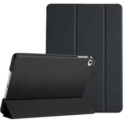 Bild av ProCase Fodral för iPad Mini 4:e generationen, A 1538, 1550, skyddsfodral med funktionsstativ och automatisk standby/väckarklocka Apple 4 7,9 tum svart
