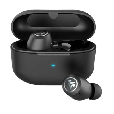 Bild av JLab JBuds ANC 3 Bluetooth öronsnäckor, smarta aktiva brusreducerande hörlurar 42+ timmars speltid, trådlösa IP55 svettbeständiga, EQ3 ljud, öronsnäckor med mikrofon och USB laddningsfodral