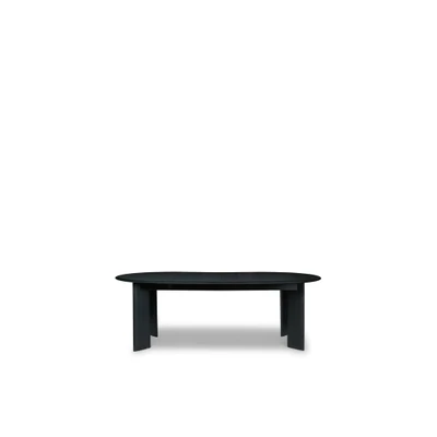 Bild av Ferm Living Bevel Table Extendable x2 Matbord Black Oiled Beech W217 x D117 H73 cm
