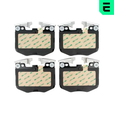 Bild av OPTIMAL BP 12866 Jeu de plaquettes frein Essieu avant préparé pour indicateur d&#039;usure, contact signal d&#039;usure exclu BMW: 5 Berline, X3