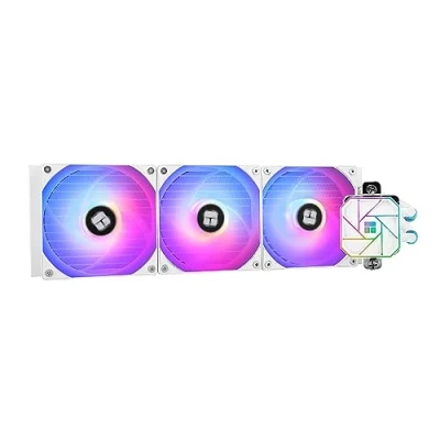 Bild av Thermalright Aqua Elite 360 vit V3 CPU kylare flytande rader, 3 x 120 mm PWM fläkt, S FDB lager, för AMD/AM4/AM5, INTEL LGA1150/1151/1155/1156/1200/2011/1700