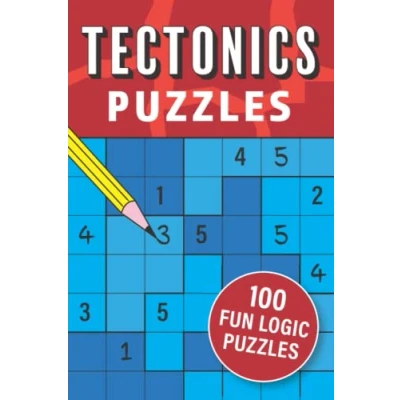 Bild av Tectonics Puzzles: 100 fun logic puzzles in a range of grid sizes