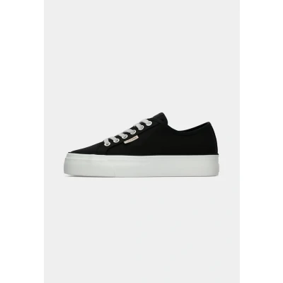 Bild av Calvin Klein jeans dam Vulc Flatform CTN logo TAG YW0YW01838 låg topp, Svart (k svart), 3,5 UK, Ck Svart, 36.5 EU