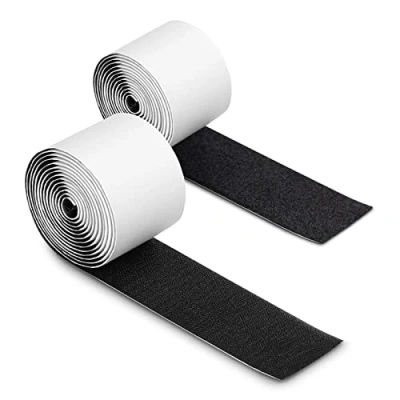 Bild av Donner Pedalbrädstejp, pedalboard monteringstejp för gitarrpedalbrädans längd 2 m bredd 5 cm krok + ögla, självhäftande
