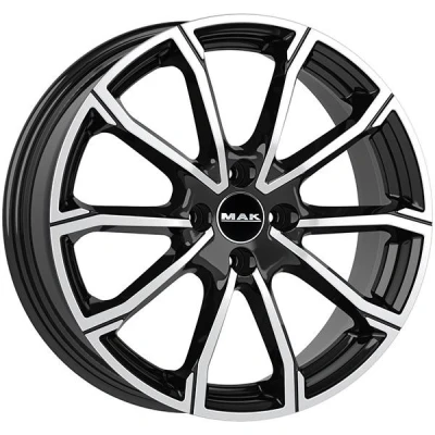 Bild av MAK Davinci Black Machined Face 6,5x16 4/108 ET38 B65