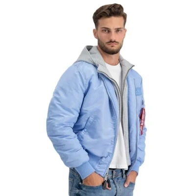 Bild av Alpha Industries MA 1 D Tec Bomberjacka för män Light Blue