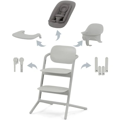 Bild av Cybex Lemo 4 in 1 Barnmatstol, Suede Grey