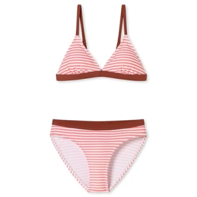 Bild av Schiesser Triangelbikiniset för flickor Aqua Teen Girls storlek 140 till 176, Rosa_182708, cm