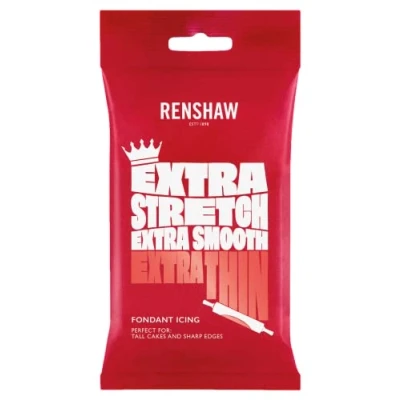 Bild av Renshaw Röd Sockerpasta Rolled Fondant Extra 1kg Red