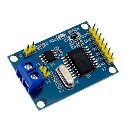 Bild av ElectroWorldFR MCP2515 Can Bus modul med TJA1050 mottagare SPI protokoll för SCM 51 MCU kompatibel Arduino