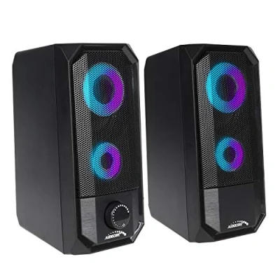 Bild av Audiocore AC845 Bluetooth högtalare med LED bakgrundsbelysning stereo PC 10 W RMS USB strömförsörjning kompakt