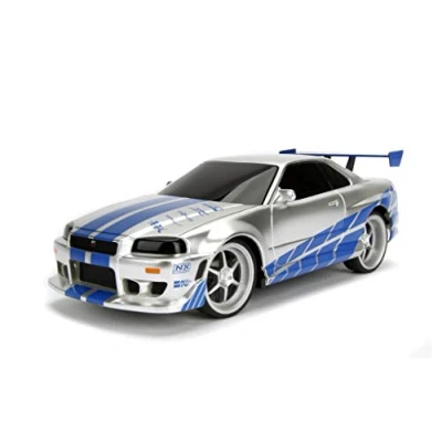 Bild av Jada Leksaker 253203018 Snabb &amp; Furious RC Nissan Skyline GTR fjärrkontroll 1:24