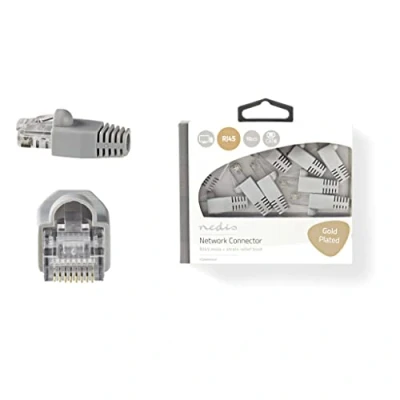 Bild av Nedis network connector grey Grå