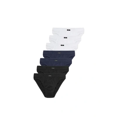 Bild av s.Oliver 7 PACK Briefs, Storlek: Large, Schwarz, navy, weiß