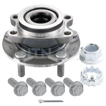 Bild av SNR R168.104 Kit de roulements roue 136 NISSAN: Qashqai / Qashqai+2 I, Juke, X Trail