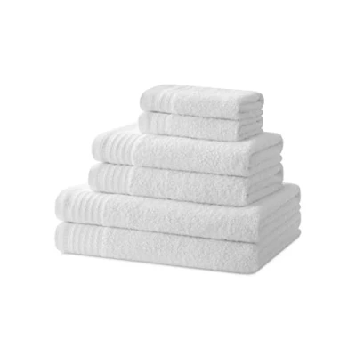 Bild av Degrees home handdukar badrum handduksset 2 duschhanddukar, och bidéhanddukar 100% bomull 480 g/m2