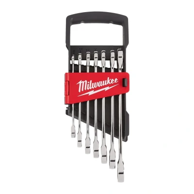 Bild av MILWAUKEE 4932464993 Kit de clés polygonales et à fourches avec fonction crantage 7