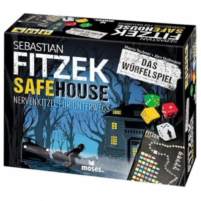 Bild av Moses Sebastian Fitzek Safehouse Das Würfelspiel: Nervenkitzel für unterwegs (på Tyska)
