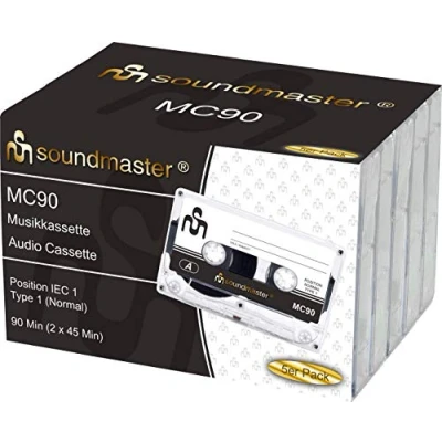 Bild av Soundmaster MC90, 90 min, 5 styck