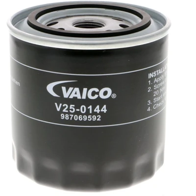 Bild av VAICO V25 0144 Filtre à huile 3/4 16 UNF Qualité originale avec un clapet de non retour vissé FORD: FIESTA 5, 4, KA 3 portes