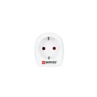 Bild av Skross 1.500232 E, Typ C (Europlug), K (DK), 100 250 V, 16 A, 4000 W, 52 mm