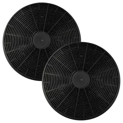 Bild av vhbw 2 x aktivt kolfilter kompatibelt med klarsten 10030274, 10030275, 10030276, 10030277, 10030300, 10030938 köksfläkt 17,5 cm