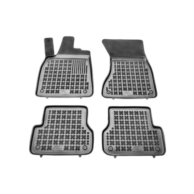 Bild av REZAW PLAST 200314 Ensemble de tapis sol Caoutchouc Avant et arrière 4 noir Sur mesure AUDI: A7 Sportback, A6 C7
