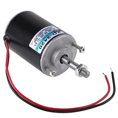 Bild av Mini 12 V/24 V CW/CCW permanent magnet likströmsmotor vändbar elektrisk växelmotor hög hastighet lågt ljud för gör det själv generator (DC 3500 RPM)