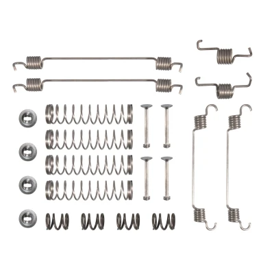 Bild av FEBI BILSTEIN 182189 Tillbehörssats, bromsbackar Bakaxel CITROËN: C3 II, PEUGEOT: 208 I Hatchback