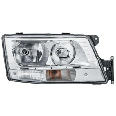 Bild av HELLA 1EH 354 987 141 Strålkastare Höger H7/H7, PY21W, LED Halogen, 24V för högertrafik