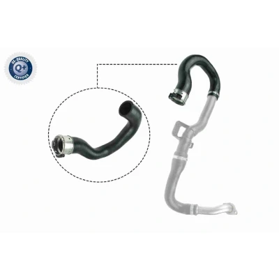 Bild av VAICO V40 1516 Gaine De Suralimentation Caouchouc textilé Q+, Première Monte OPEL: Corsa D 3/5 portes