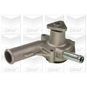 Bild av GRAF PA440 Pompe à eau avec joint d&#039;étanchéite mécanique Fonte pour système dentrainement courroie trapézoïdale nervures FORD: FIESTA 3, Escort 6