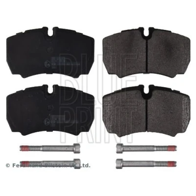 Bild av BLUE PRINT ADF124226 Jeu de plaquettes frein Essieu arrière préparé pour indicateur d&#039;usure avec kit vis IVECO: DAILY 4 Kasten/Kombi