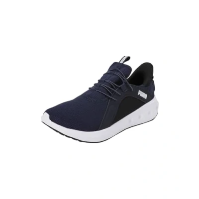 Bild av Puma Unisex Softride Carson Ease in Road löparsko, Navy svart vit, 38.5 EU