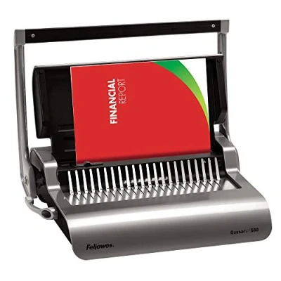 Bild av Fellowes Quasar 5627701 Bindningsmaskin, Grå, 40 x 45.5 13 cm