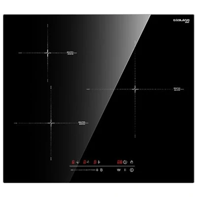 Bild av GASLAND Chef IH603BF DE Infälld induktionshäll 60 cm, 3 zoner, självarkisk spis med Slider Touch, PowerBoost, varmhållningsfunktioner, 6 600 W