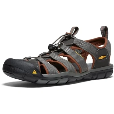 Bild av KEEN Clearwater Cnx unisex vuxen Sandal, Raven Tortoise Shell, 47.5 EU